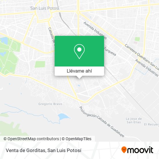 Mapa de Venta de Gorditas