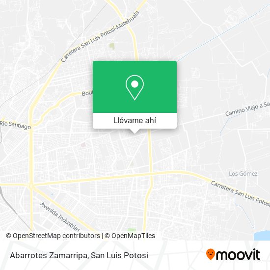 Mapa de Abarrotes Zamarripa