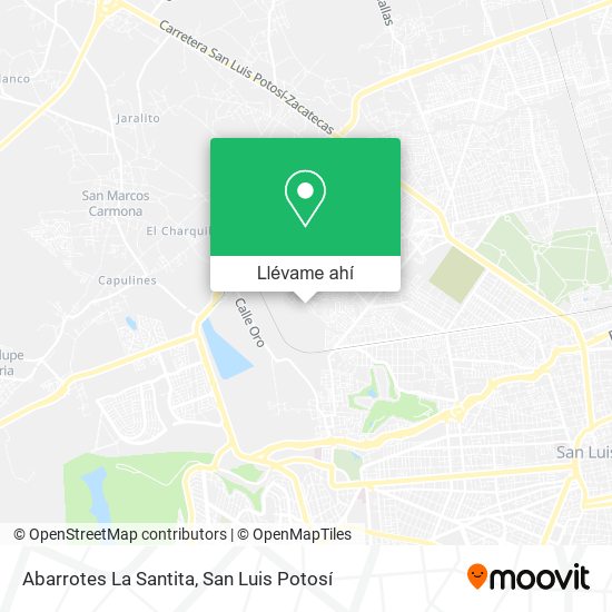 Mapa de Abarrotes La Santita