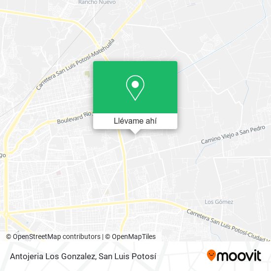 Mapa de Antojeria Los Gonzalez