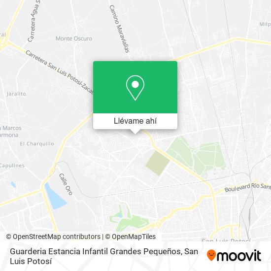 Mapa de Guarderia Estancia Infantil Grandes Pequeños