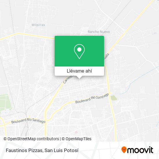 Mapa de Faustinos Pizzas