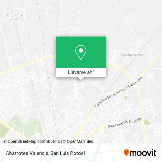 Mapa de Abarrotes Valencia