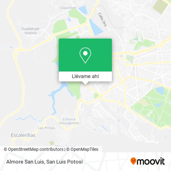Mapa de Almore San Luis
