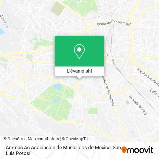 Mapa de Ammac Ac Asociacion de Municipios de Mexico