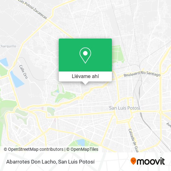 Mapa de Abarrotes Don Lacho