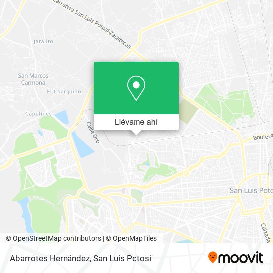 Mapa de Abarrotes Hernández