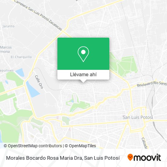 Mapa de Morales Bocardo Rosa Maria Dra