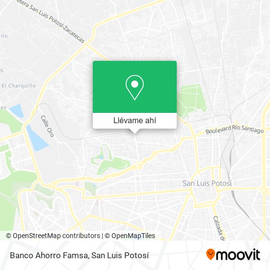 Mapa de Banco Ahorro Famsa