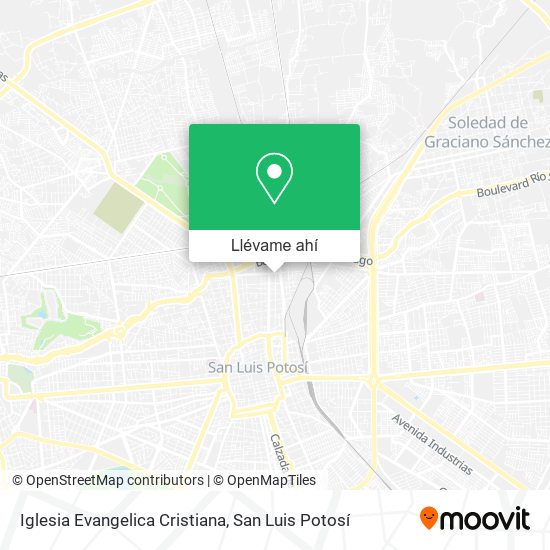 Mapa de Iglesia Evangelica Cristiana