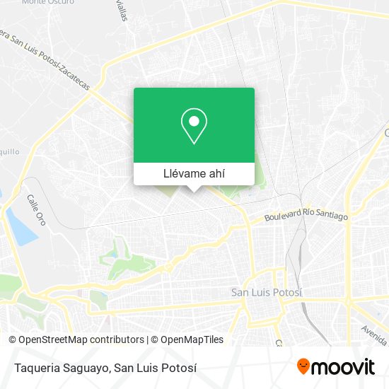 Mapa de Taqueria Saguayo