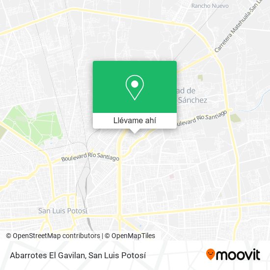 Mapa de Abarrotes El Gavilan