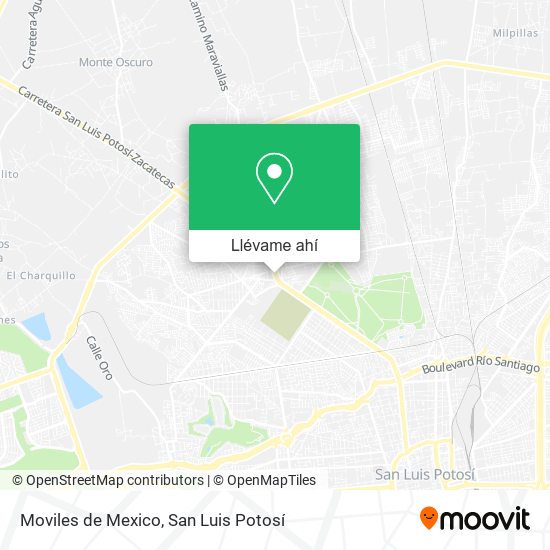 Mapa de Moviles de Mexico