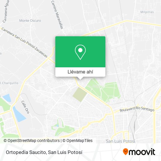 Mapa de Ortopedia Saucito