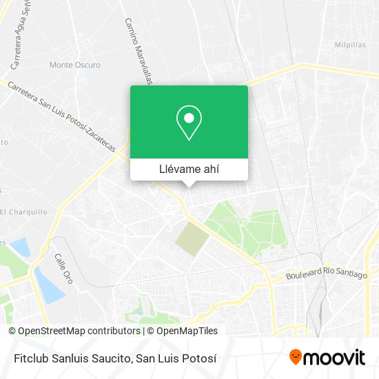 Mapa de Fitclub Sanluis Saucito