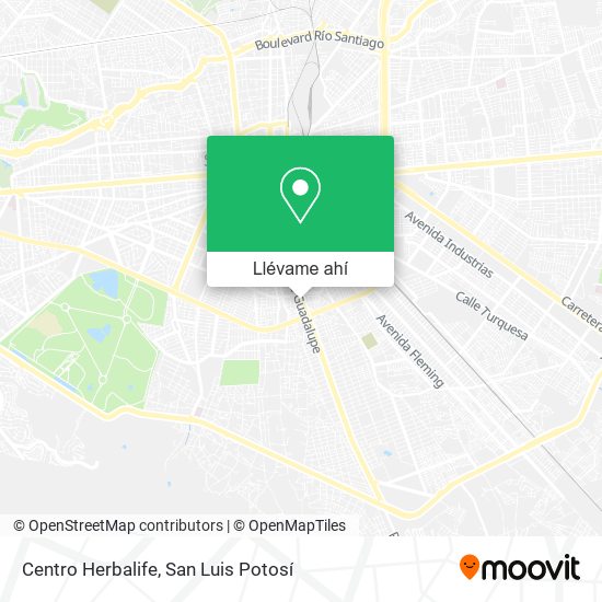 Mapa de Centro Herbalife