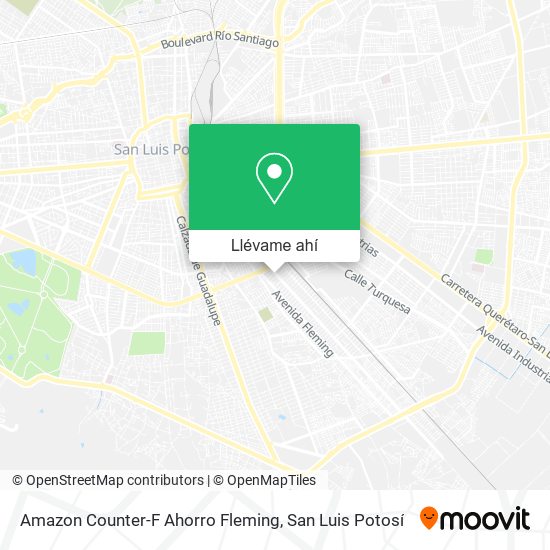 Mapa de Amazon Counter-F Ahorro Fleming