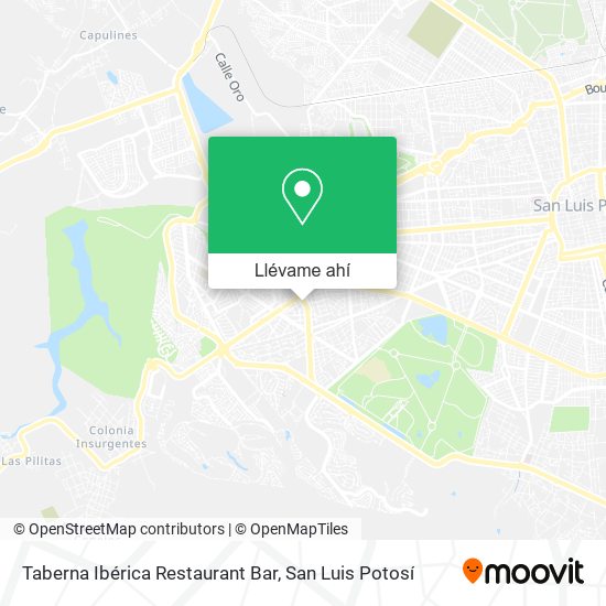 Mapa de Taberna Ibérica Restaurant Bar