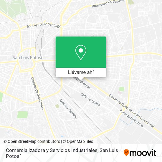 Mapa de Comercializadora y Servicios Industriales