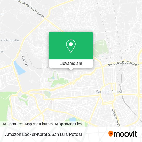 Mapa de Amazon Locker-Karate