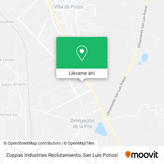 Mapa de Zoppas Industries Reclutamiento