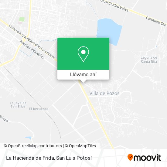 Mapa de La Hacienda de Frida