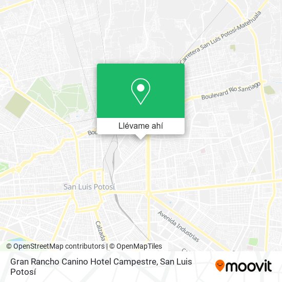 Mapa de Gran Rancho Canino Hotel Campestre