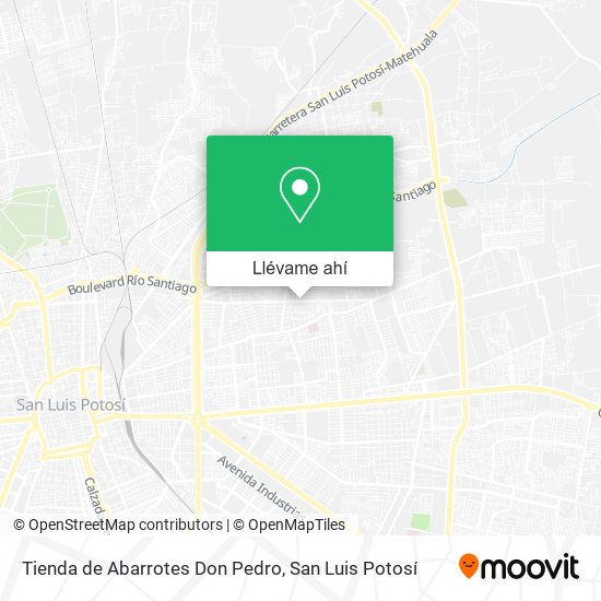 Mapa de Tienda de Abarrotes Don Pedro