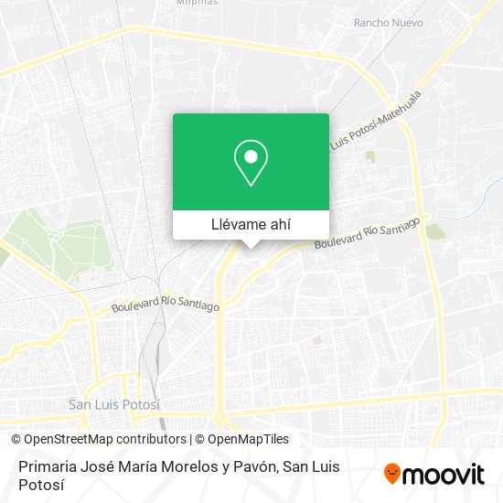 Mapa de Primaria José María Morelos y Pavón