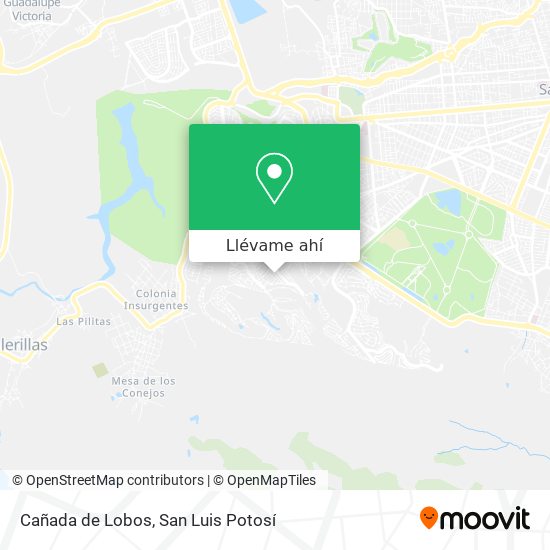 Cómo llegar a Cañada de Lobos en San Luis Potosí en Autobús?