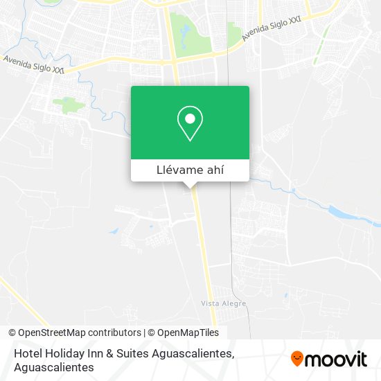 Mapa de Hotel Holiday Inn & Suites Aguascalientes