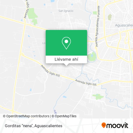 Cómo llegar a Gorditas \