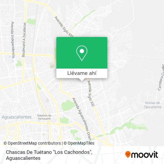 Mapa de Chascas De Tuétano "Los Cachondos"
