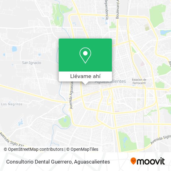 Mapa de Consultorio Dental Guerrero