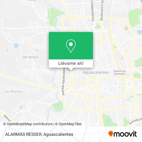 Mapa de ALARMAS RESSER