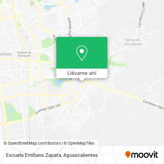 Mapa de Escuela Emiliano Zapata