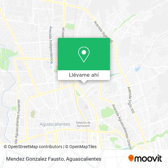 Mapa de Mendez Gonzalez Fausto