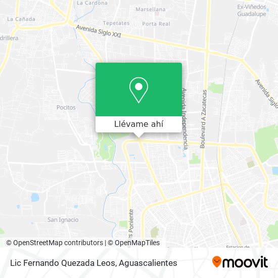 Mapa de Lic Fernando Quezada Leos