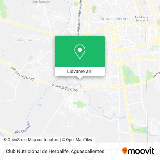 Mapa de Club Nutricional de Herbalife