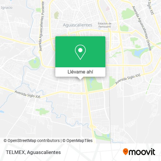 Mapa de TELMEX