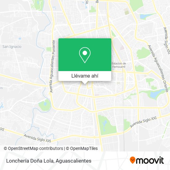 Mapa de Lonchería Doña Lola