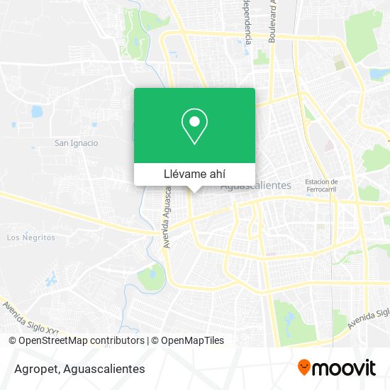 Mapa de Agropet