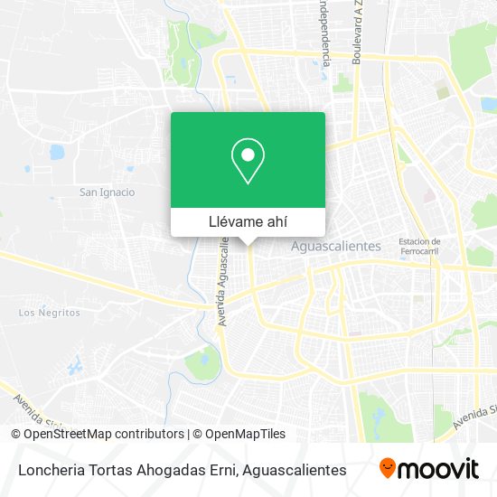 Mapa de Loncheria Tortas Ahogadas Erni