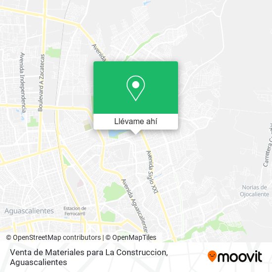 Mapa de Venta de Materiales para La Construccion