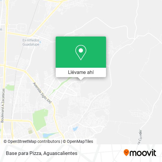 Mapa de Base para Pizza