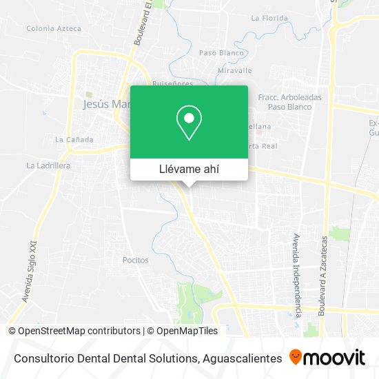 Mapa de Consultorio Dental Dental Solutions
