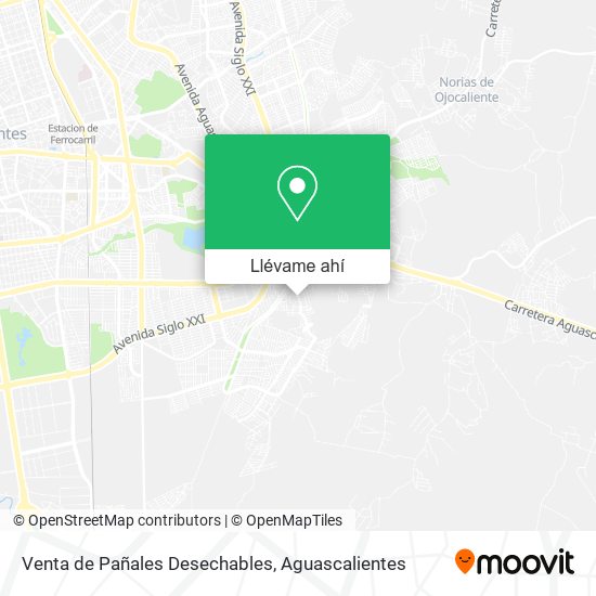 Mapa de Venta de Pañales Desechables