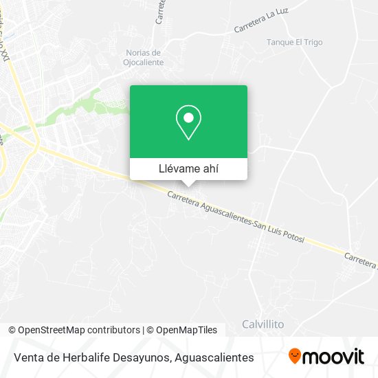 Mapa de Venta de Herbalife Desayunos