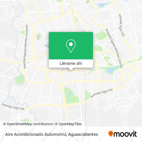 Mapa de Aire Acondicionado Automotriz