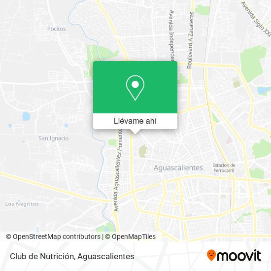 Mapa de Club de Nutrición